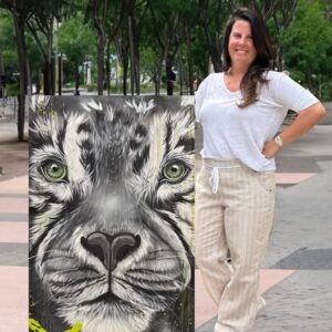 Tiger 30&Prime;X48&Prime;