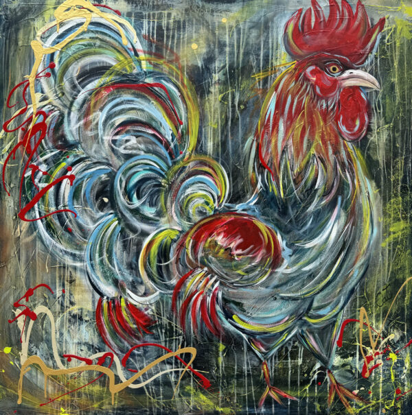 Le Coq 40"x40"