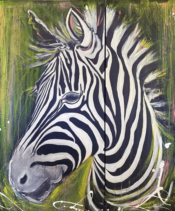 Zebra 40"x48"