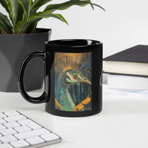 Mug brillant noir