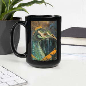 Mug brillant noir