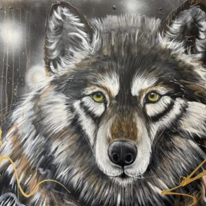 Au Loup 48&Prime;x36&Prime;