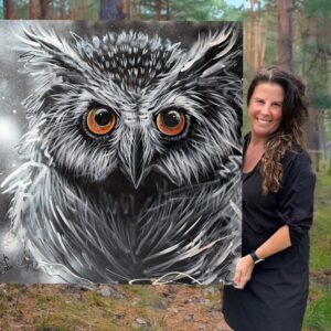 Je veille sur toi 36&Prime;x36&Prime;