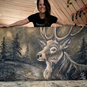 Au levé du soleil 60&Prime;x40&Prime;